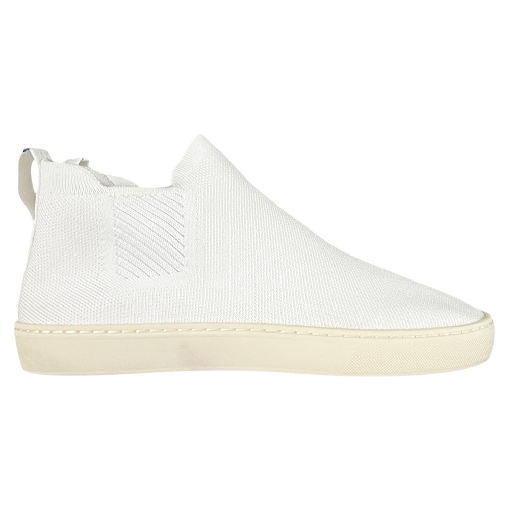 Rothy's The Sneaker Knit Slip On Shoes White Women's Size 9 Boots
